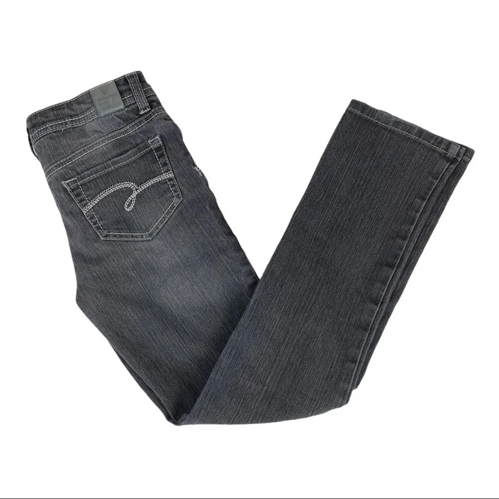 3/$20 Justice Girls Gray Jeans Size 12R